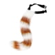 thumbnail image 3 of Accesorio de cosplay de cola suave de animales, decoración para disfrazarse para juego de rol, graduación, 3 of 8