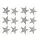 thumbnail image 1 of 12 piezas 5 y 6 cm insignia de parches de cristal de de estrella para pantalones suéter DIY, 1 of 9