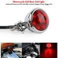 thumbnail image 3 of Motorcycle LED Rear Tail Light Brake Stop Lamp Moto LED Tail Light for Chopper Cafe Chrome, 3 of 8