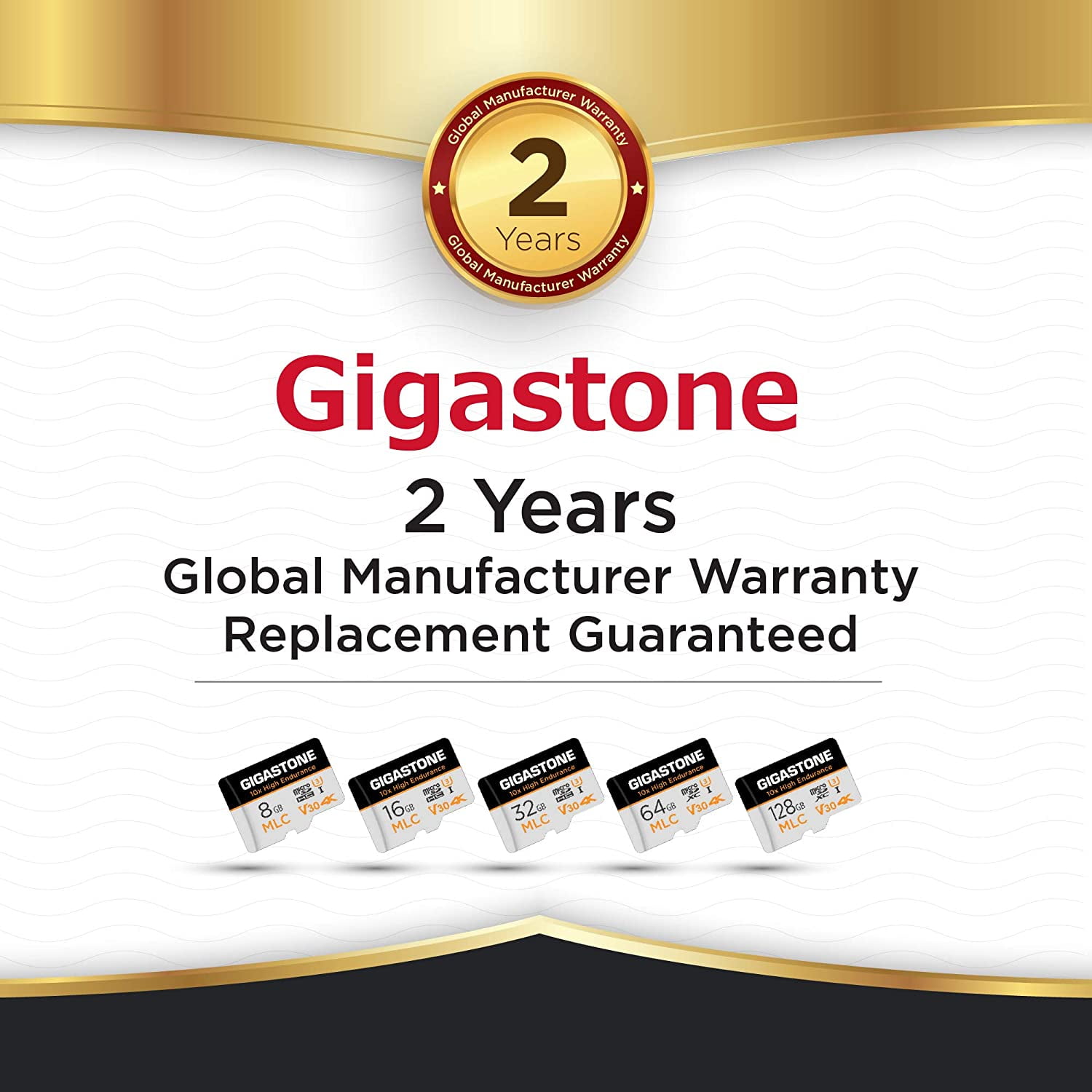 Gigastone 8GB Micro SD Card, FHD Video UHS-I U1 Class 10, for Surveillance, Security, Action Cameras, Drone, Dash Cams, 5 Pack (5x8GB) - GS-2IN1C1008GBX5-B