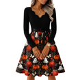 thumbnail image 6 of 2026 New Halloween Dresses for Women Adult Party Cocktail Dress For Fall Holiday And Night Out Events, 6 of 7