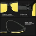 thumbnail image 6 of TINHAO Night Vision Driving Glasses Fit Over Eyeglasses for Men Women Wear Over Glasses UV Protection, 6 of 7