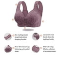 thumbnail image 4 of Womens Underwear Women's Seamless Front Closure Bras Full Coverage No Underwire Comfort Bras Lightly Lined Wireless Everyday Bra, 4 of 5