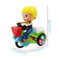 thumbnail image 6 of ZZkhGO Kids Stunt Tricycle Toy, 360° Rotating Music LED Light Car, Pull Back Automatic Wheelie Toy for Boys Girls, 6 of 6
