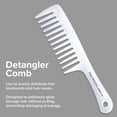 thumbnail image 3 of Paul Mitchell Pink Detangler Comb, Wide Tooth Comb Detangles Wet or Dry Hair, 3 of 4