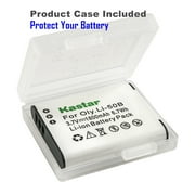 Kastar 1-Pack Battery and AC Wall Charger Replacement for Kodak LB-050 LB-052 Battery, PixPro FZ151, Kodak PixPro FZ152, Pixpro FZ201,Pixpro SL10 Smart Lens,Pixpro SL25 Smart Lens,Pixpro SPZ1 Cameras