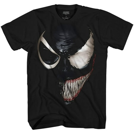 Marvel Venom Spider-Man Spiderman Avengers Villain Comic Book Adult Mens Graphic T-Shirt Apparel
