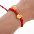 thumbnail image 2 of WORGEOUS Pulsera de animales chinos para mujer Pulsera de cuerda roja ajustable Joyería de buena suerte Mascota Pulsera de cuerda roja Pulsera de cuerda roja ajustable hecha a mano, 2 of 7