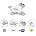 thumbnail image 2 of Lecteur de Carte 4 en 1 Type C Adaptateur Micro Usb Tf Lecteur de Carte Micro Sd pour Android Ipad/iphone 7 Plus 6 S5 S Macbook, 2 of 5