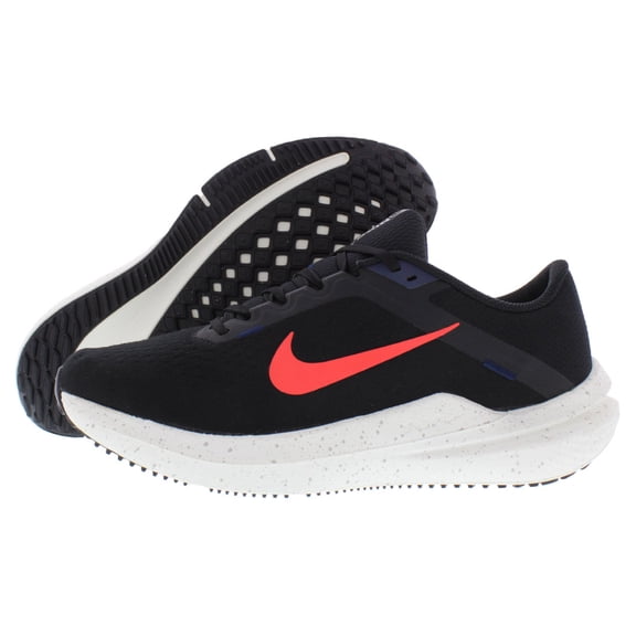 Nike Men's Air Winflo 10 Trainers, Black red, 8.5