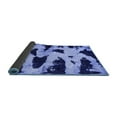 thumbnail image 2 of Ahgly Company Indoor Square Abstract Blue Modern Area Rugs, 8' Square, 2 of 4