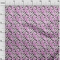 thumbnail image 3 of oneOone Viscose Chiffon Pink Fabric Geometric Diy Clothing Quilting Fabric Print Fabric By Yard 42 Inch Wide, 3 of 5