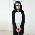 thumbnail image 6 of Black Pig Carnival Couples Kigurumi Animal Anime Pajamas For Family Flannel Winter Full Body Women Men Kids Sleepwear Pyjamas, 6 of 6