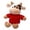 E, variant on Cow Cattle Stuffed Animals Plush Toy 12" Large Milk Pillow Soft Cattle Plushies Cow Hug Pillow Stuffed Animals Doll, E