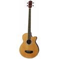 thumbnail image 6 of Oscar Schmidt OB100N Acoustic-Electric Bass with Gig Bag - Natural, 6 of 7