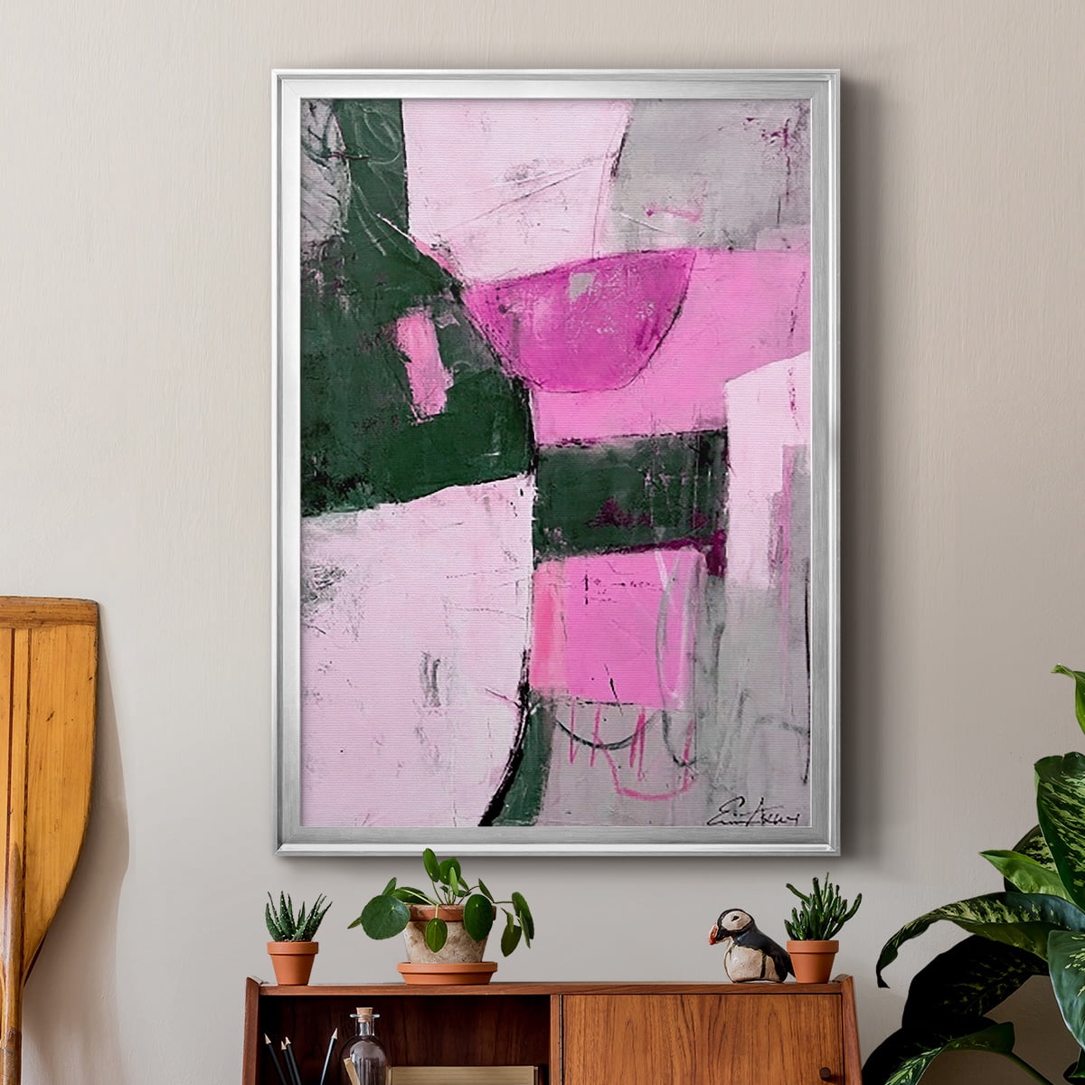 Party Mixer I Premium Framed Print, in Gold, Black, or Silver - Ready to Hang