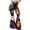 Red, variant on Leidass Women's Halloween Flare Leggings Black Cat Pumpkin Print High Waist Buttery Soft Bell Bottom Yoga Pants Black L