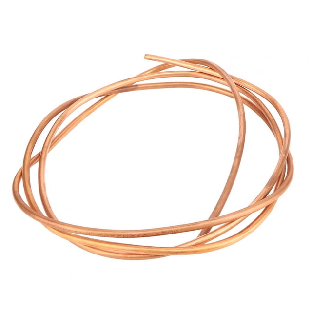 Tubo de cobre blando, tubo de cobre C1100 T2 de 2 m Tubo de cobre Tubo de cobre Rendimiento impulsado