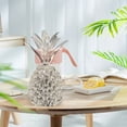 thumbnail image 4 of VINOIC Crystal Pineapple Ornament, Handcrafted Glass Decor for Porch Tabletop Gift, 4 of 6