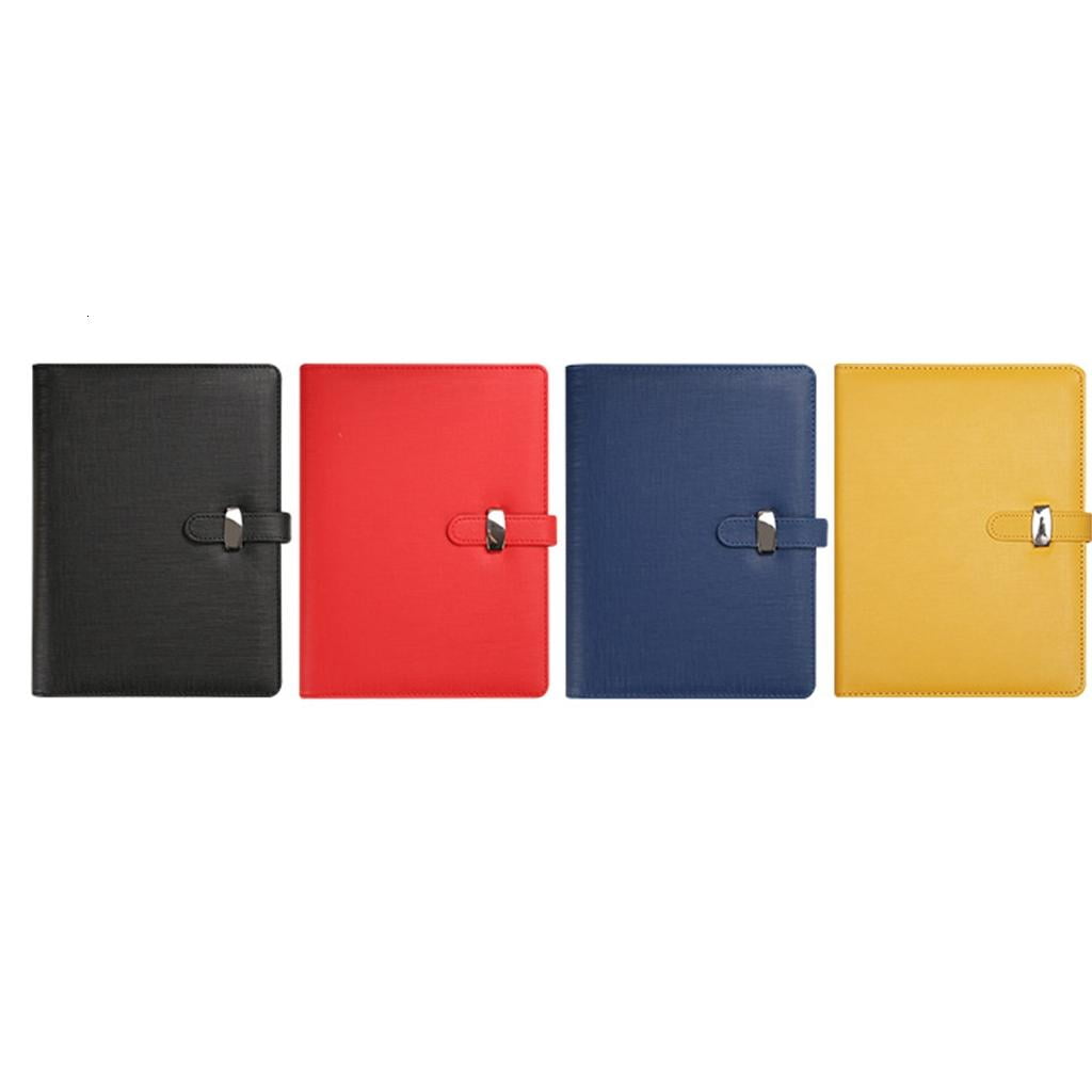 Giaone Hardcover Notebook 160 Pages Lined Refillable 6 Rings Covers