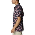 thumbnail image 3 of Columbia Men's Trollers Best Short Sleeve Shirt, Collegiate Navy PFG Proud, XX-Large, 3 of 9