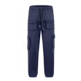 thumbnail image 6 of Mens Cargo Joggers Pants Multi Pockets Lightweight Athletic Elastic Waist Cargo Sweatpants Tapered Workout Pants, 6 of 6