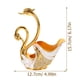thumbnail image 3 of Juego de cucharas de Metal, cuchara de café, postre, cena, con soporte de Base de cisne, 1 Juego, 3 of 5