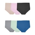 thumbnail image 1 of Braguitas transpirables Fruit of the Loom para mujer, paquete de 6 unidades, 1 of 4