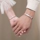 thumbnail image 2 of Juego de pulseras para parejas con brazalete abierto de cobre macizo, 2 of 2