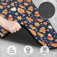 thumbnail image 3 of Fuzoiu Gingerbread Delights Print Carpet Floor Mats for Car,Car Foot Mat Set,Universal Fit 4 Piece Mat Pad Set,Fits Most Cars Trucks Vans Sedans SUV Auto Carpet Mat Se, 3 of 7