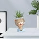 thumbnail image 5 of 3 Macetas Suculentas de Resina con Cabeza Femenina para Mujer Y , Decoración de Jarrón para Plantas de BLESIY Jardinera de jarrones, 5 of 8