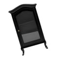 thumbnail image 4 of OUNONA Black Miniature Wooden Cabinet Doll House Furniture for Decor 1:12 Scale Wood Material, 4 of 8