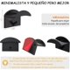 thumbnail image 2 of Ganchos para Sombreros para Montaje en Pared, Estante para Sombreros, Soporte Adhesivo para Gorras de Béisbol, Soporte Organizador de Gorras, Ganchos Adhesivos Sin Taladrar, 2 of 4