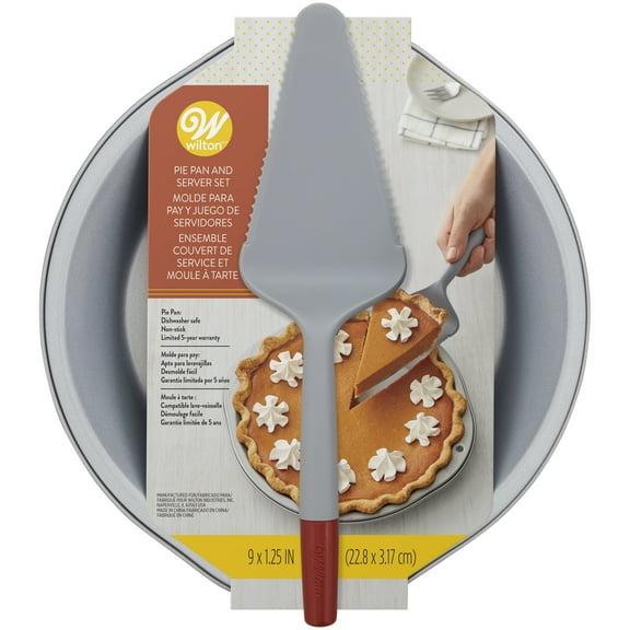 Wilton Pie Pan And Server Set-