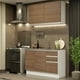 thumbnail image 2 of Cocina Integral Madesa Glamy Con Tarja Con 120 Cm Marron Madesa Glamy, 2 of 11