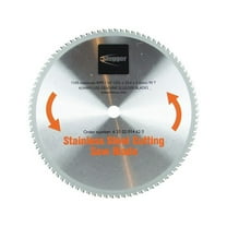 Slugger 14 in. Stainless Steel Cutting Saw Blade