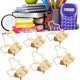 thumbnail image 4 of Clips Office Essential Stationery Long Tail Hollow Multipurpose Home Office Clips Small Creative Design Extended Length for Extra Fastener 100Pcs Set, 4 of 5