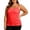 Red-tanks, variant on Plus Size Womens Built-In Pads Camisole, Bras Adjustable Spaghetti Strap Sleeveless Tank Top, Padded Backless Summer Beach Outdoor Casual Cami Tops, XS-5XL