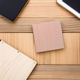 thumbnail image 4 of Hytrove Notas Adhesivas Autoremovibles Con Textura Madera Beige Para Organización Y Recordatorios, 4 of 6