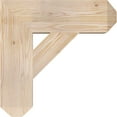 thumbnail image 3 of Ekena Millwork 5 1/2"W x 20"D x 20"H Traditional Craftsman Smooth Bracket, Douglas Fir, 3 of 13