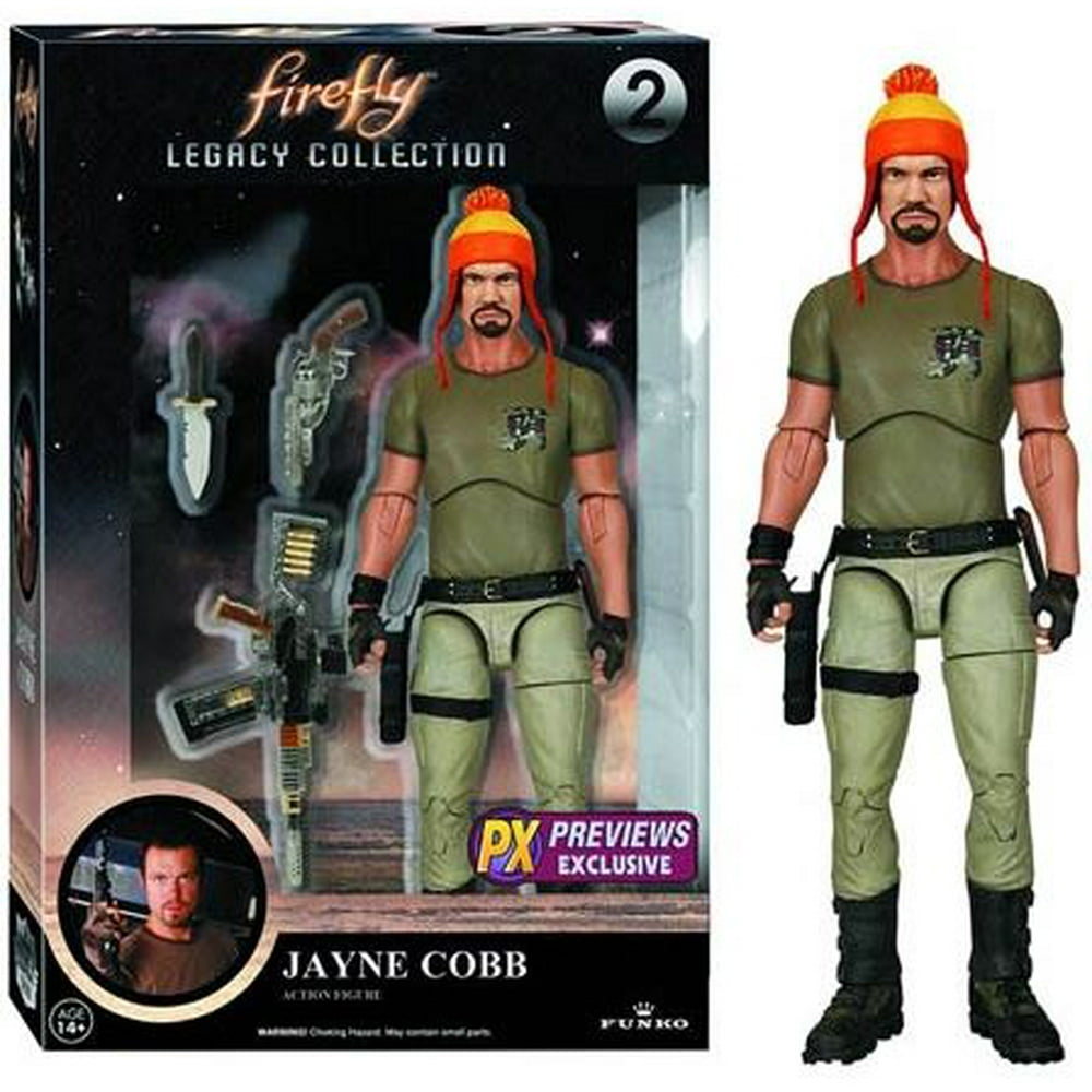 Firefly Legacy Collection Jayne Cobb With Hat Action Figure - Walmart.com - Walmart.com
