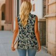 thumbnail image 5 of Uorisanigo Dog Camouflage Women's Vest Tops Sleeveless Women's Suit Vest with Pockets Size XL Open Front Button Down Vests Top Casual Outerwear, 5 of 7
