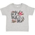 thumbnail image 3 of Inktastic Our First Mother's Day- pink flowers Boys or Girls Baby T-Shirt, 3 of 5