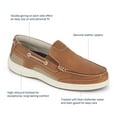 thumbnail image 7 of Dockers Mens Tiller Leather Casual Slip On Loafer Boat Shoe with Stain Defender, 7 of 7