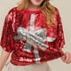 thumbnail image 4 of Sudaderas con lentejuelas de moda navideña 2024 para mujer, lindas camisetas de suéter de gran tamaño con gráfico de Papá Noel, sudaderas con capucha de manga larga, 4 of 4