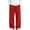 A Red, variant on Pants For Kids Dqueduo Boys' Solid Color Straight Wide Leg Casual Sportswear Elastic Waist Side Pocket Corduroy Pants, Sizes 5-15 Years