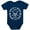 Navy, variant on TeeStars Unisex- Son Of A Biker Baby Bodysuit Newborn Navy