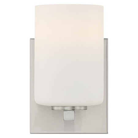 

Access Lighting 62621-BS-OPL 5.5 in. 60W Sienna 1 Light Wall Sconce & Vanity Brushed Steel