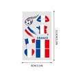 thumbnail image 2 of Flag Temporary Tattoos Suitable For Various Football Matches And Cheerleading Events Temporary Face Tattoos, 2 of 5