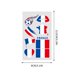 thumbnail image 2 of Flag Temporary Tattoos Suitable For Various Football Matches And Cheerleading Events Temporary Face Tattoos, 2 of 5